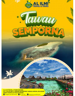 PRIVATE SABAH TAWAU SEMPORNA 3H2M | 4H3M ALL-IN FULL BOARD